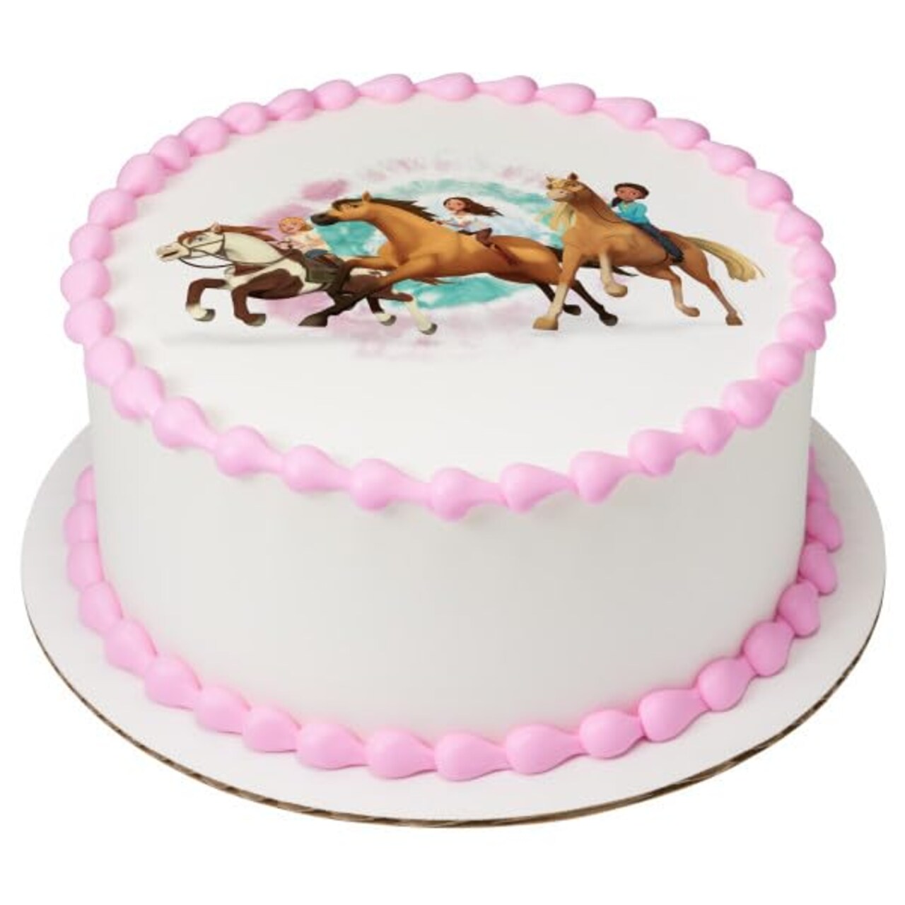 Spirit Freedom PhotoCake® Edible Cake Topper Icing Image for 6 inch Round cake or larger
